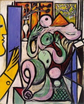  Komposition Kunst - Le peintre Komposition 1934 Kubismus